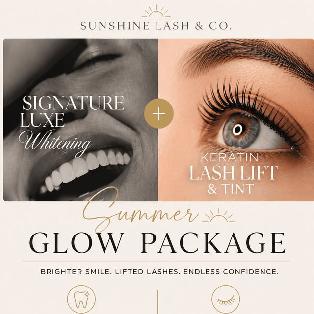 Summer Glow Package at Sunshine Lash Salon & Spa in Pasadena, MD